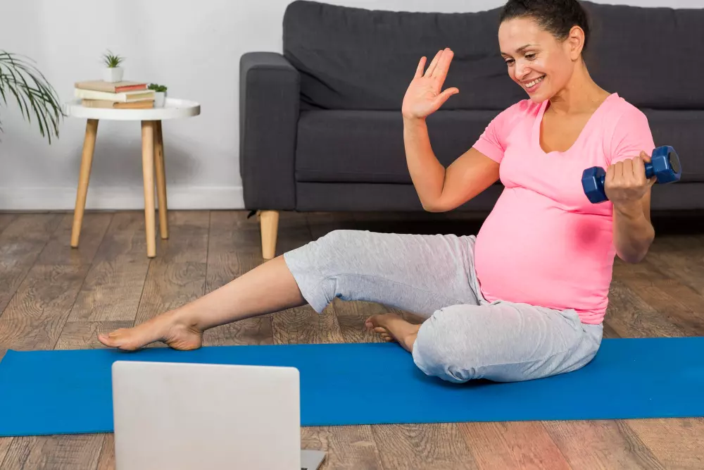 pregnant women exercise training